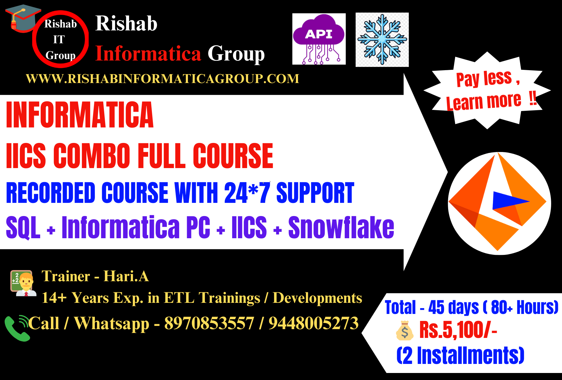 Informatica IICS COMBO Training